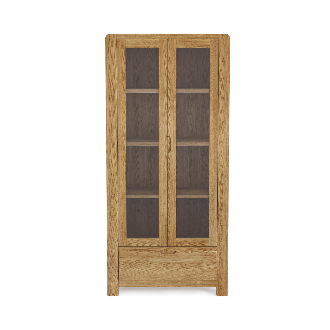 Bergen Oak Display Unit