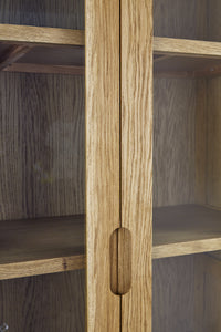 Bergen Oak Display Unit