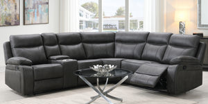 Kinglsey Reclining Corner Sofa