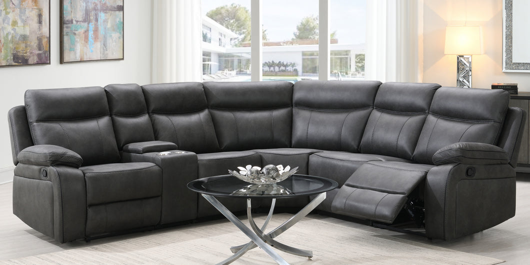 Kinglsey Reclining Corner Sofa