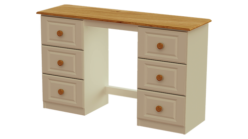 Annagh Ivory - 6 Drawer Dressing Table