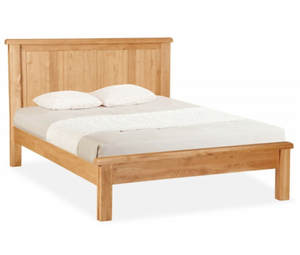 Salisbury Solid Oak - Panelled Bed