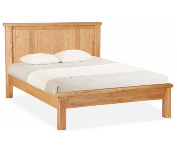 Salisbury Solid Oak - Panelled Bed