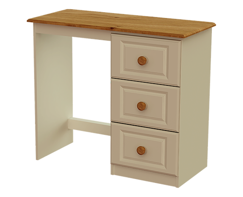 Annagh Ivory - 3 Drawer Dressing Table